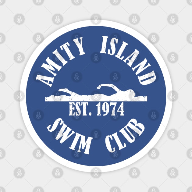 Amity Island Swim Club Magnet by AngryMongoAff